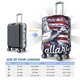 thumbnail image 4 of Fotbe Mallard Duck With American Flag Funda Protectora para Equipaje, Antirrayones y Resistente a la Suciedad, Compatible con Maletas de 18 a 32 Pulgadas-Small, 4 of 7