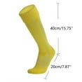 thumbnail image 2 of Fgnfyis Wool Hiking Socks For Women Winter Warm Thermal Outdoor Trekking Wicking Athletic Socks Yellow One Size, 2 of 3