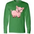 thumbnail image 3 of Inktastic Cute Pig Long Sleeve T-Shirt, 3 of 5