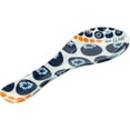 thumbnail image 6 of Pavilion - Be Wild - Blueberry Patterned Glass 9.25" Spoon Rest Vintage Spring Blue Kitchen Decor, 6 of 8
