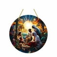 thumbnail image 2 of Adornos navideños, adornos navideños, adornos para el belén, juego de adornos para el árbol de Navidad, decoraciones colgantes con motivo del nacimiento, regalos religiosos sagrados, regalos para el b, 2 of 6
