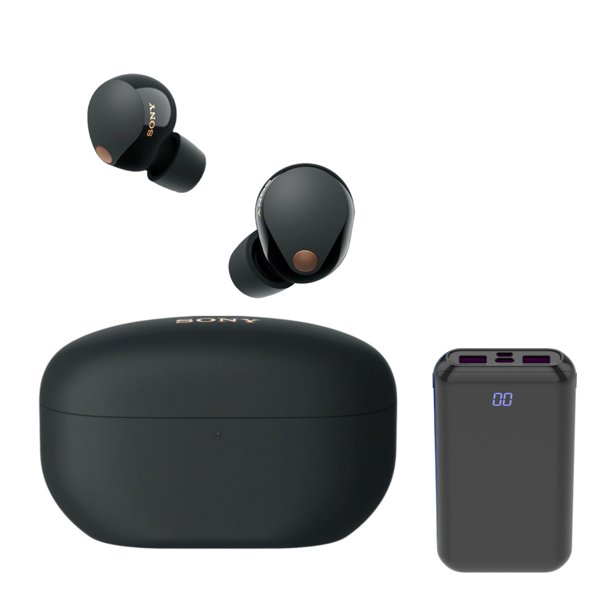 Auriculares inalámbricos Sony WF-1000XM5 con cancelación de ruido negros