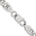 thumbnail image 4 of Sterling Silver 6.5mm Flat Cuban Anchor Chain (26 X 6.5) Made In Italy qfan180-26, 4 of 5