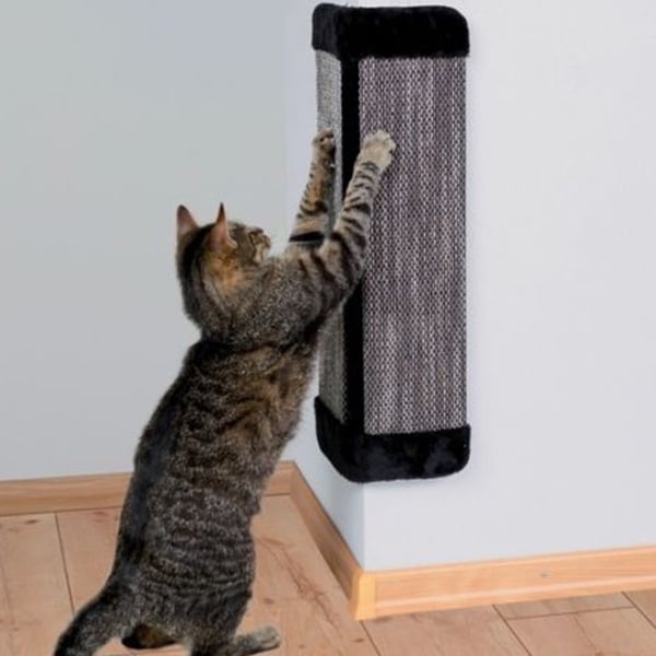 19" Cat Scratching Board Pet Wall Corner Scratch Board Mat Post Tree