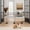 Black, variant on Adjustable Pet Gate, 12.6" to 49" Expandable Freestanding Dog Fence, 17.3" Short Metal Puppy Barrier with 4 Foldable Panels, Indoor Dog Gate for Doorways Hallways Stairs – No Drilling, Space Saving