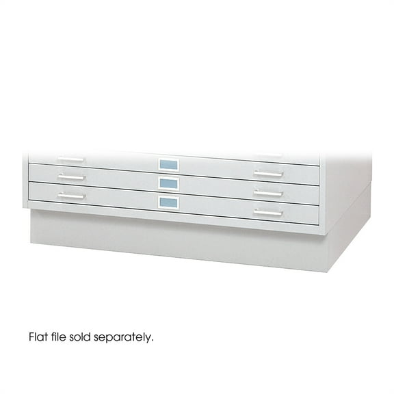Safco Closed Base in White