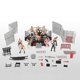 thumbnail image 4 of Wrestler Warrior Toys Realistic Accessories Fun Miniature Fighting Action Figures Wrestling Toys For, 4 of 5