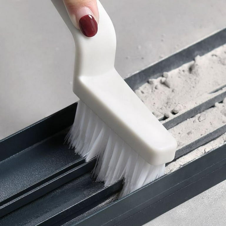 1pc Bathroom Corner Cleaning Brush For Tile And Floor Gaps, Kitchen Corner  Grease Cleaning Brush