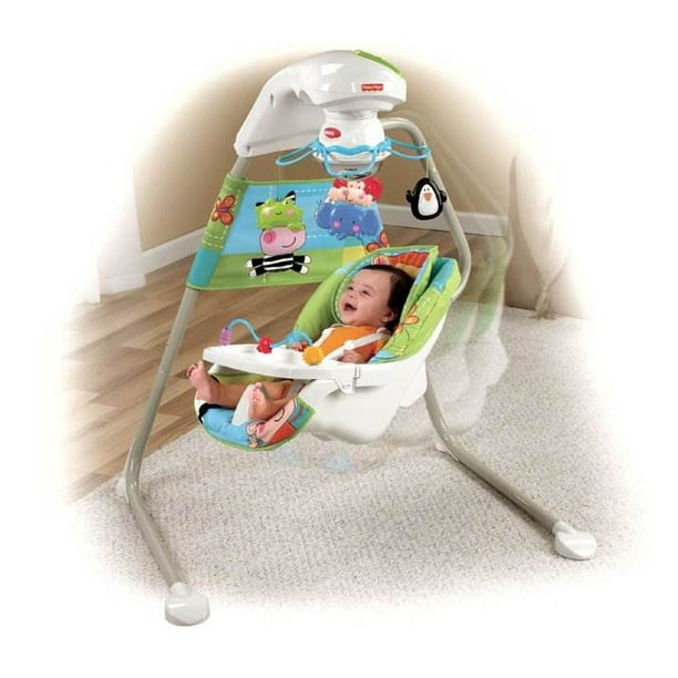 Fisher Price Discover n' Grow Baby Cradle & Swing w/ Music W9507