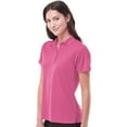 thumbnail image 4 of Zfeel High Performance Pure Dry Polo T-Shirt for Women, Pink Collared Tee 3-Pack Casual Shirt, M, 4 of 5