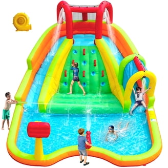 Kahuna 90475 Twin Peaks Kids Inflatable Splash Pool Backyard Water