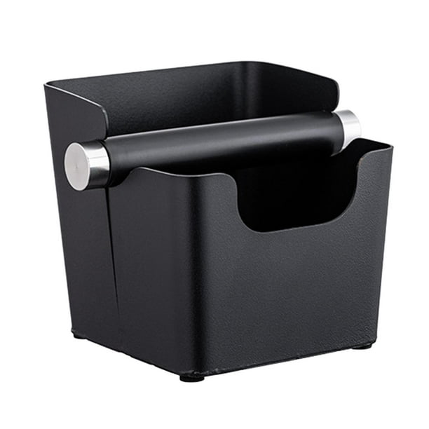 Contenedores para posos de café, caja de golpeteo de café para accesorios de máquinas de espresso Cuadrado