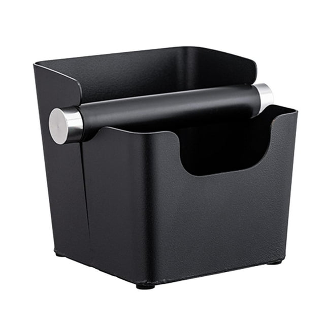 Rongfmy Coffee Ground Container Non Slip Coffee Knock Box for Cafe Restaurant Office Square