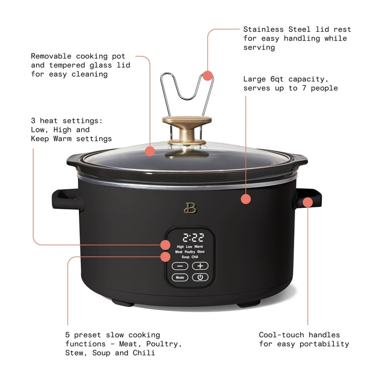 Crock-Pot® 1.5-Quart Slow Cooker, Black