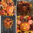 thumbnail image 4 of Guirnaldas artificiales de calabaza de hoja de arce, guirnaldas de halloween, guirnaldas de hoja de arce, decoración del hogar, ventanas, puertas, chimeneas, Navidad y Acción de gracias, 4 of 5