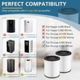 thumbnail image 2 of KJ80 Replacement Filter, 3-in-1 KJ80 H13 HEPA Filter High Efficiency Air Purifier Filter Replacement for Druiap KJ80 (NOT for Druiap KJ150 & NOT for Happi KJ80), Compared to part# AF3080, 2 Pack, 2 of 6