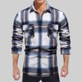 Bwdbhd Mens Jackets Mens Flannel Shirts Long Sleeve Button Down Plaid
