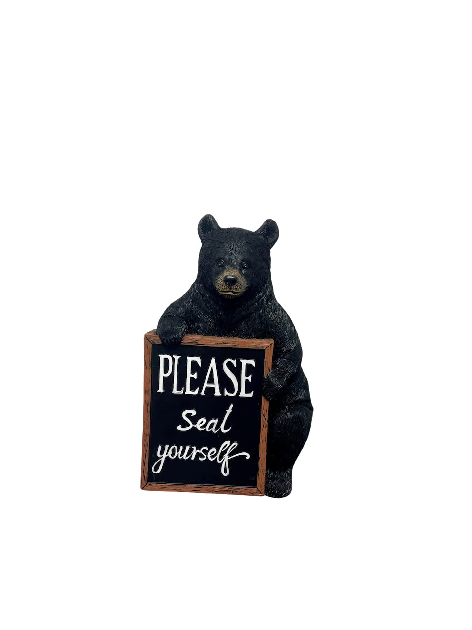 Pine Ridge Bear Bathroom Sign Please Seat Yourself Cabin Bathroom Decor, Bear Bathroom