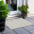 thumbnail image 6 of Addison Rugs Chantille Indoor/Outdoor Transitional Diamonds Beige Washable Rectangle Rug, 1'8" x 2'6", 6 of 6