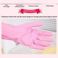 thumbnail image 6 of LSLJS Rubber Gloves, Cleaning Gloves, Dishwashing Gloves, Kitchen Gloves for Washing Dishes, Household Reusable Gloves for Cleaning, Dishwasher Safe Flower Print Dish Gloves Medium Blue On Clearance, 6 of 6