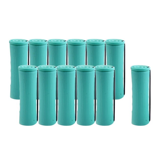 HLONK Cold Wave Perm Rods Curling Hair No Heat Small Medium Large Size Curly Wavy Rod 12Pcs 3.5cm