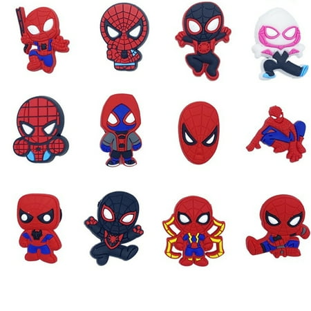 

12 Pieces Shoe Charms Shoe Decoration Charms Gift Party Favor for Boys Girls
