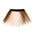 thumbnail image 3 of Povozer Tutu Skirt Girls Tulle Ballet Dance Dress Princess Skirt for Toddler(Gray,2-12T), 3 of 5