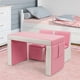 thumbnail image 1 of Costway Sillón Sofá Combinable para Niños en PVC Espuma Conjunto de Mesa y Silla Multifuncional Infantil, 1 of 9