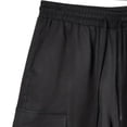 thumbnail image 6 of Men's Summer Outdoor Baggy Shorts Quick Dry Water Resistant Elastic Waist Drawstring Cargo Casual Golf Work Hiking Shorts with Muti Pockets Big and Tall Size 2XL-5XL Black, 6 of 9