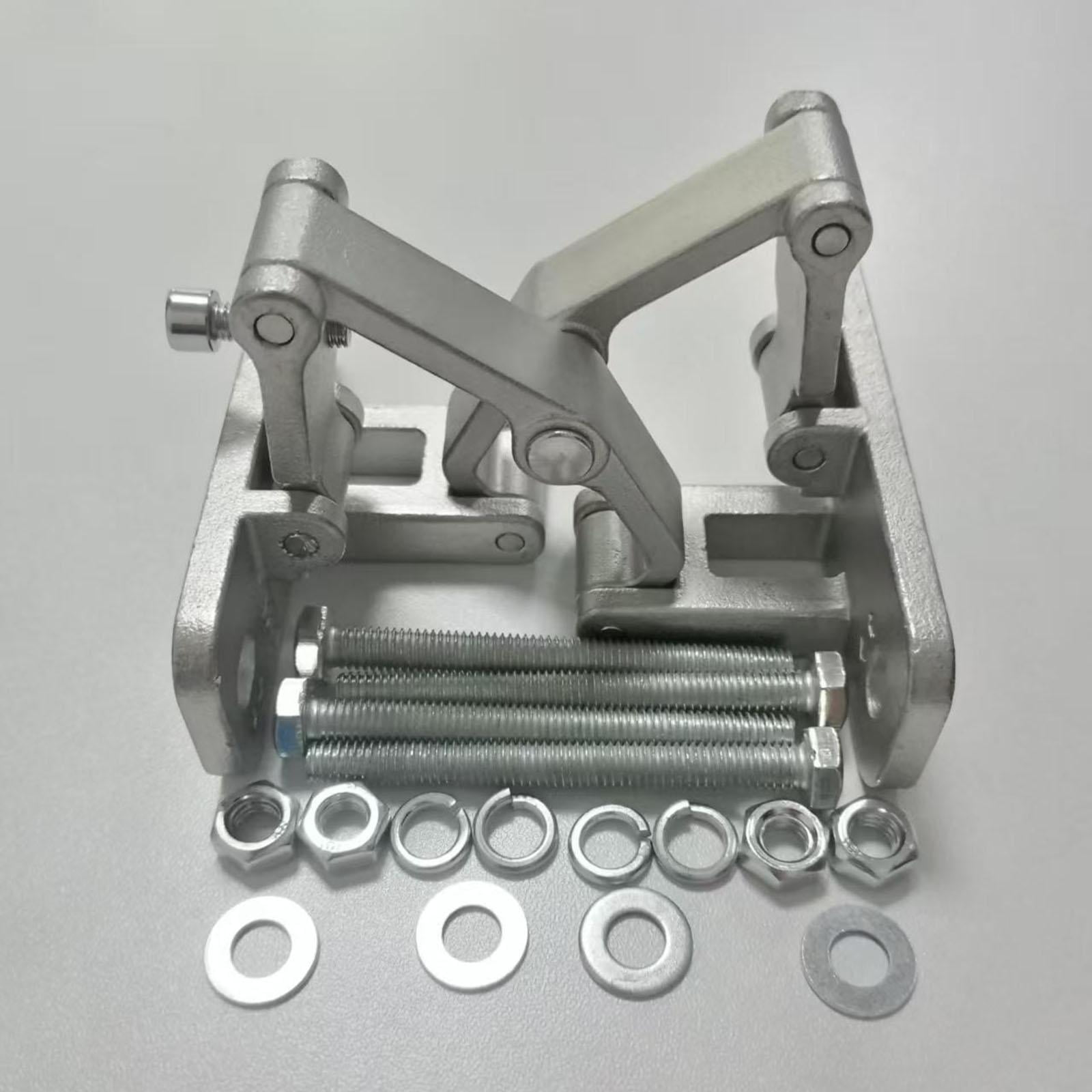 Invisible Stone Door Hinge Concealed Door Hardware Stainless Steel Heavy Duty for Thick Stone Doors Fence Gates