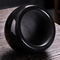 thumbnail image 3 of Handcrafted Lapis Lazuli Mortar and Pestle Set Black Marble Stone Mortar and Pestle Natural Stone Moratr and Pestle Set, Glossy Finishes, 3 of 7