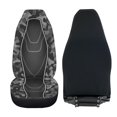 thumbnail image 4 of Kuiaobaty Camo Grey Black Car Seat Cover for Women Men, Car Seat Protector Car Accessories Decor Universal Fit Most Cars Sedan SUV Trucks, 4 of 7
