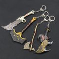 thumbnail image 4 of Llavero God of War Ragnarok Kratos Leviatán Hacha Espadas del Caos Llavero Arma Colgante Llavero Regalo, 4 of 5