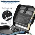 thumbnail image 4 of FORMRS Zipper Binder with Shoulder Strap 2-inch Ring 500 Sheet Capacity File Bag, Retro Mountain, 4 of 5
