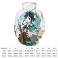 thumbnail image 2 of Genshin Impact Unisex Sweatshirts Loose Pullover Sweater Hooded Hoodie 3D Printing Jacket Winter Fall Clothes S, 2 of 7