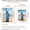Black, variant on 5x7 Picture Frames Wood Brown 4 Packs for Tabletop Display Wall Mount, Display Pictures 5x7 with Mat or 6x8 Without Mat