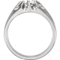 thumbnail image 2 of Pompeii 1 1/2ct Solitaire Diamond Mens Wedding Ring 10k White or Yellow Gold, 2 of 5