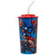 Avengers 16 oz. PP Sports Tumbler with lid and straw 36g- 2PCS