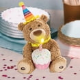 thumbnail image 3 of Milaget Electric Interactive Bear Plush Toy Adorable Animated Plush Electric Toy Stuffed, 3 of 9