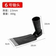 thumbnail image 1 of Shisuyan Tiller Hoe Head Black For Transplanting In Outdoor Tasks 1Pcs, 1 of 8