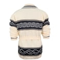 thumbnail image 6 of ZQUUVOU Men's Fashion Knitwear Vintage Fall Winter Warm Sweater Coat Shawl Lapel Button Plus Size Cable Knited Cardigan Sweater Beige A, 6 of 6