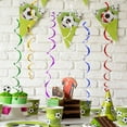 thumbnail image 4 of Party Streamers under $5! CQCYD Party Streamers, Colorful Ribbon Decorations for Festival, Hippie Bohemian Style Hanging Swirls, Gold Red Green Multicolor Ceiling Decor, Birthday Wedding Holiday, 4 of 6