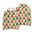 thumbnail image 6 of Bingfone Colorful Frogs Men's Drawstring Hoodie Long Sleeve Pocket Sweatshirts-3X-Large, 6 of 6