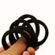 thumbnail image 3 of 50 Uds. Banda de goma de Color sólido de alta elasticidad, accesorios simples para el cabello a la moda, opción de regalo Ideal para mujeres y niñas, 3 of 5