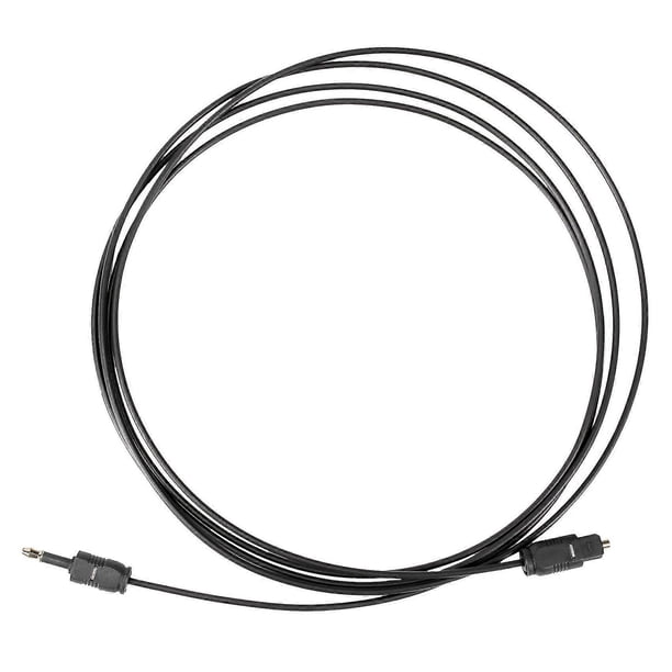 2M Mini 3.5mm Plug Digital Optical Audio Cable SPDIF Optical Fiber ...