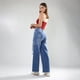 thumbnail image 2 of Jeans Wide Leg Tiro Medio Azul Medio Sb4595 Mujer, 2 of 7