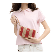 Coach Women's Nolita 19 Straw Bag