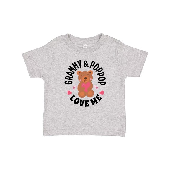 Inktastic Grammy and Poppop Love Me Bear Girls Baby T-Shirt