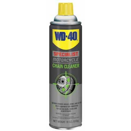 WD-40 SPECIALIST MOTORCYCLE CHAIN CLEANER 18OZ (Best Motorcycle Chain Cleaner)
