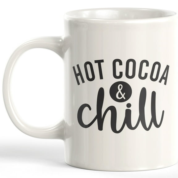 Designs ByLITA Hot Cocoa & Chill 11oz Plastic Coffee Mug